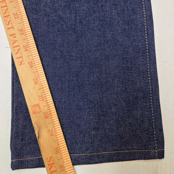 Wrangler Jeans Mens 38x30 Blue 13MWZ Straight Denim Pants Western Work Cowboy - Picture 8 of 9